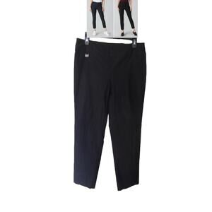 Lissete L Montreal 801 Magical Ankle Pant Black Women's 10 Tummy Control